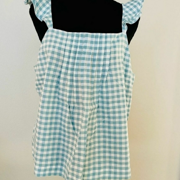 Anne Taylor Pintucked Ruffled Tank NWT - Picture 2 of 6